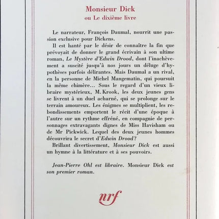 Mr. Dick oder das zehnte Buch - Jean-Pierre Ohl - Buch