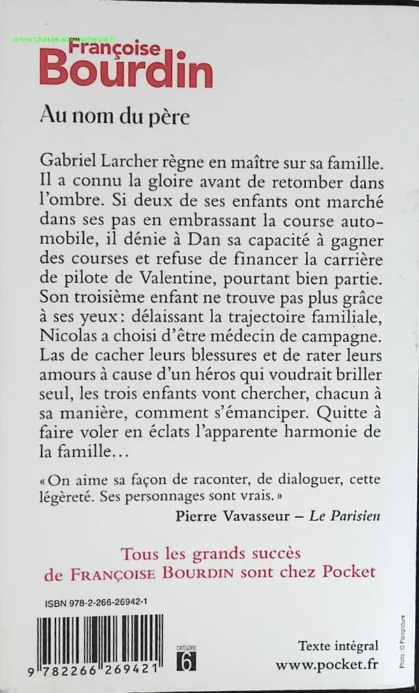 In the Name of the Father - Françoise Bourdin - book