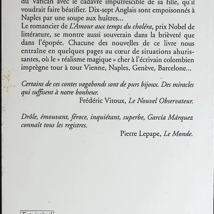 Douze contes vagabonds - Gabriel García Márquez - livre