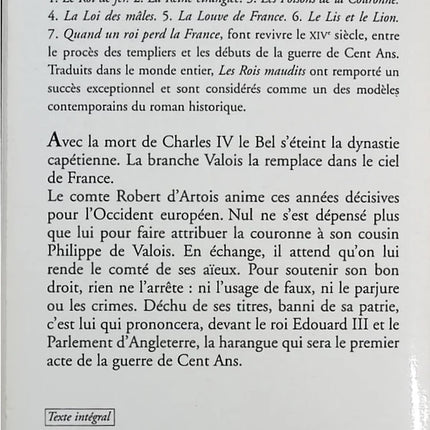 Die verfluchten Könige, Band 6 – Die Lilie und der Löwe – Maurice Druon – Buch