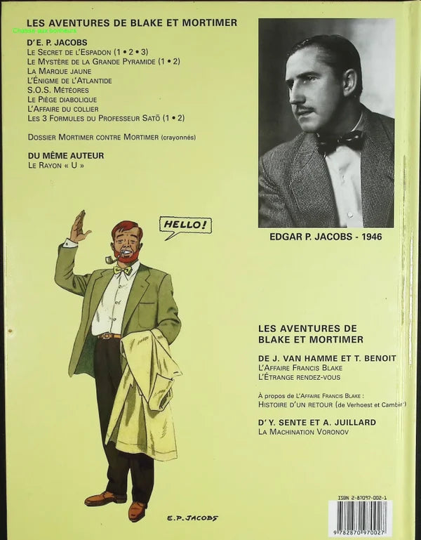 Das Geheimnis des Schwertfisches, Band 1 - Blake &amp; Mortimer, Nr. 1 - Edgar Pierre Jacobs - 2002 - Comic