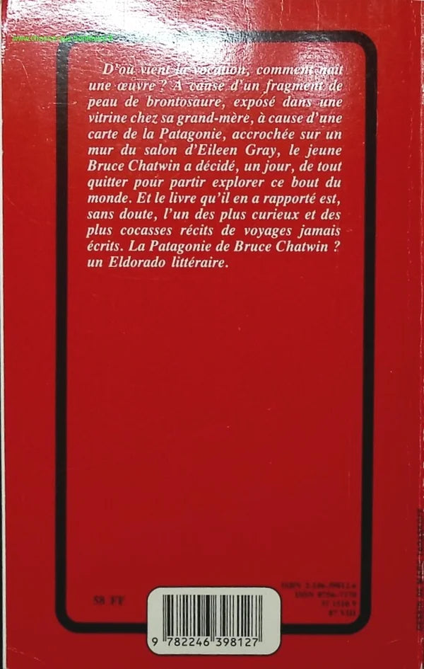 En Patagonie - Bruce Chatwin - livre