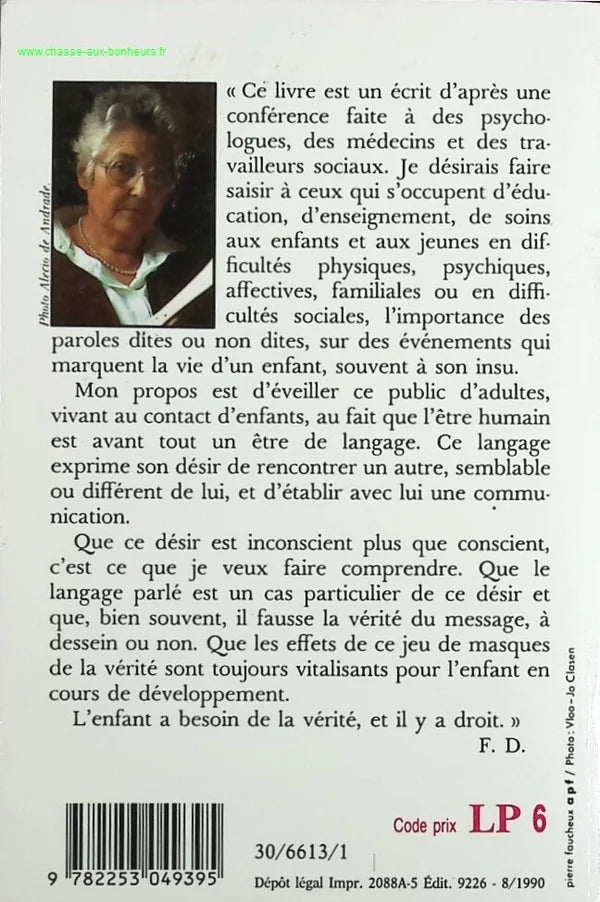 Everything is language - Françoise Dolto - book