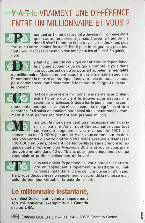 The Instant Millionaire - Marc Fisher - Book