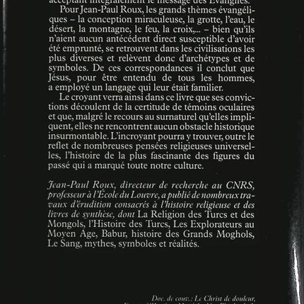 Jésus - Roux Jean-Paul - Livre