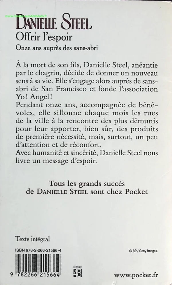 Offering Hope - Eleven Years with the Homeless - Danielle Steel - book