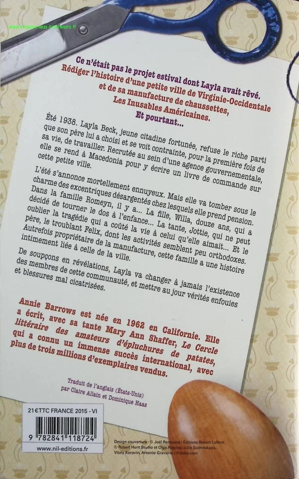 The Secret of Making Wear-Resistant Socks - Annie Barrows - Book