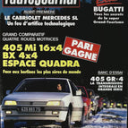 405 MI 16 BX 4*4 Espace quadra - L'auto Journal - Nr. 4 - 1989 - Zeitschriftenrezension - Auto