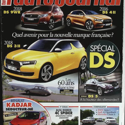 Spécial DS - L'auto journal - n° 935 - 2015 - revue magazine - voiture