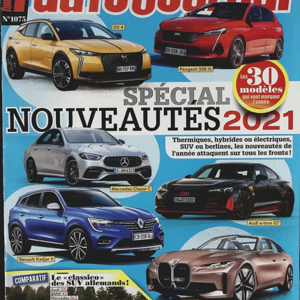 Special new releases - L'auto journal - n° 1075 - 2021 - magazine review - car