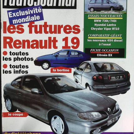 Der zukünftige Renault 19 - L'auto journal - Nr. 10 - 1994 - Zeitschriftenrezension - Auto
