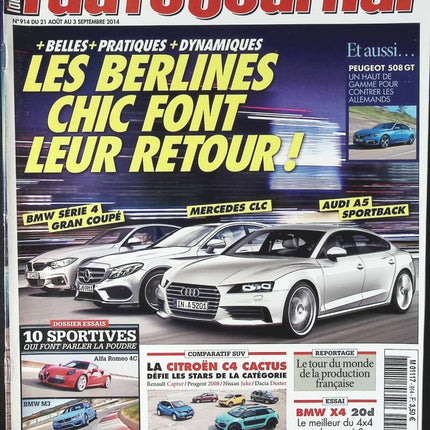 Schicke Limousinen - L'auto journal - Nr. 914 - 2014 - Zeitschriftenrezension - Auto