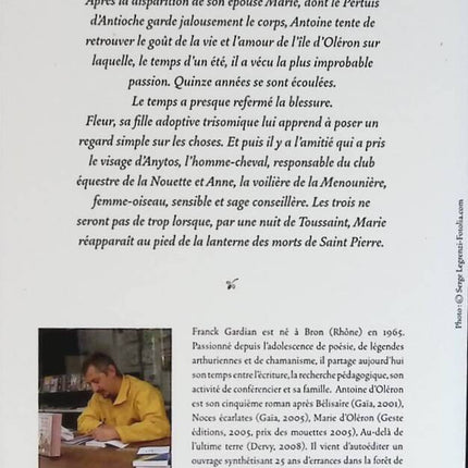 Antoine d'Oléron - Franck Gardian - livre