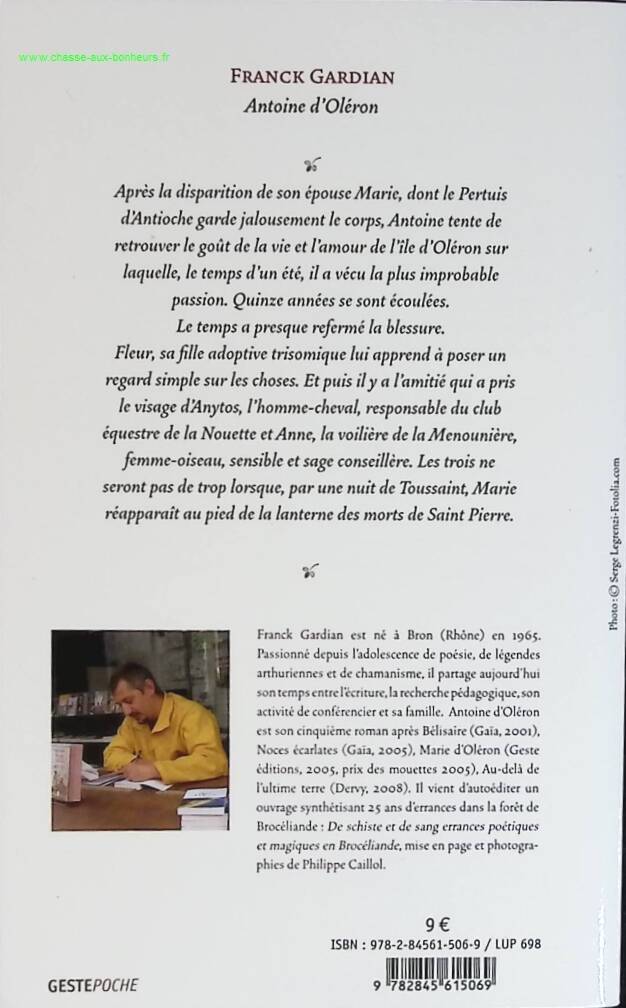 Antoine d'Oléron - Franck Gardian - book