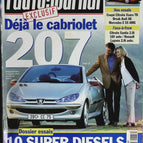 Schon das Peugeot 207 Cabrio - L'auto journal - Nr. 483 - 1998 - Zeitschriftenbericht - Auto