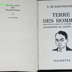 Terre des hommes - Antoine de Saint Exupéry - livre