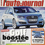 La golf boostée - L'auto journal - n° 712 - 2006 - revue magazine - voiture