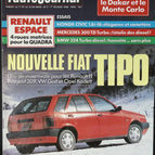 Fiat Tipo - L'auto journal - n° 2 - 1988 - revue magazine - voiture