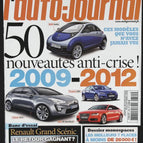 50 nouveautés anti crise - L'auto journal - n° 775 - 2009 - revue magazine - voiture
