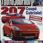 Peugeot 207 Coupé Cabriolet - L'auto Journal - Nr. 623 - 2003 - Zeitschriftenrezension - Auto