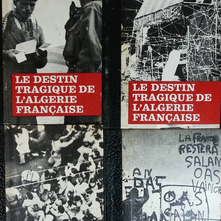 The Tragic Destiny of French Algeria - 4 volumes - Michal Bernard - book