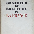 Erhabenheit und Einsamkeit Frankreichs - Marcel-Edmond Naegelen - 1956 - Buch