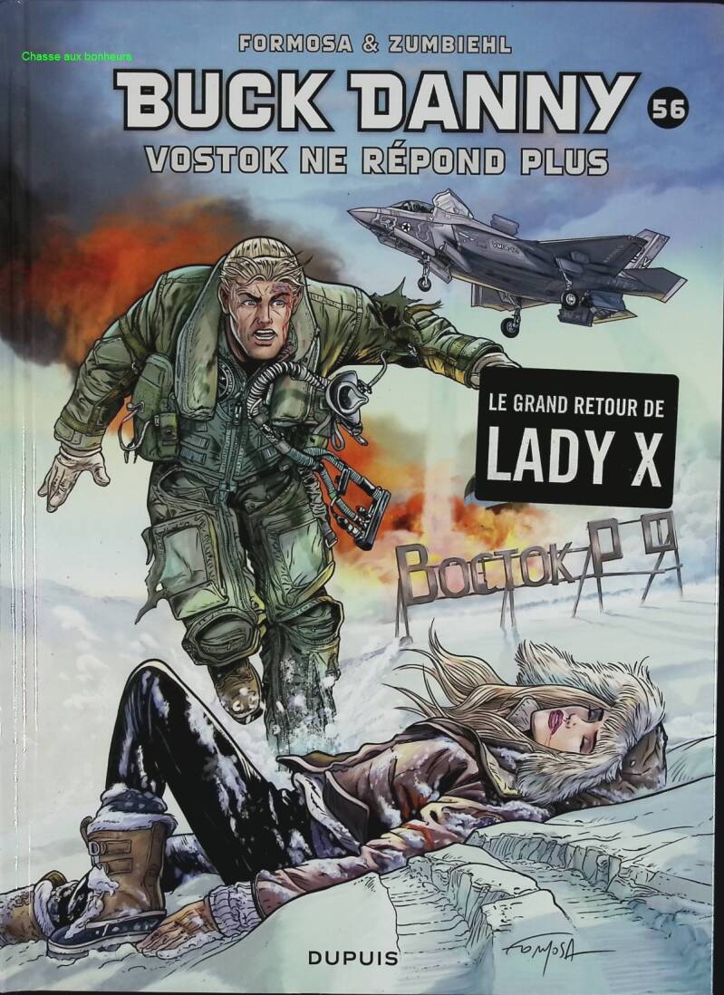 Vostok no longer responds - The Adventures of Buck Danny - Volume 56 - Frédéric Zumbiehl - 2018 - comic book