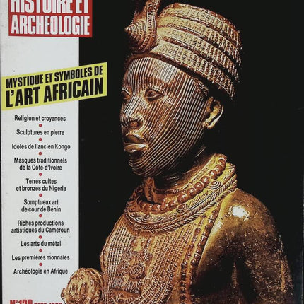 L'art Africain - Dossiers histoire et archéologie - n° 130 - revue magazine