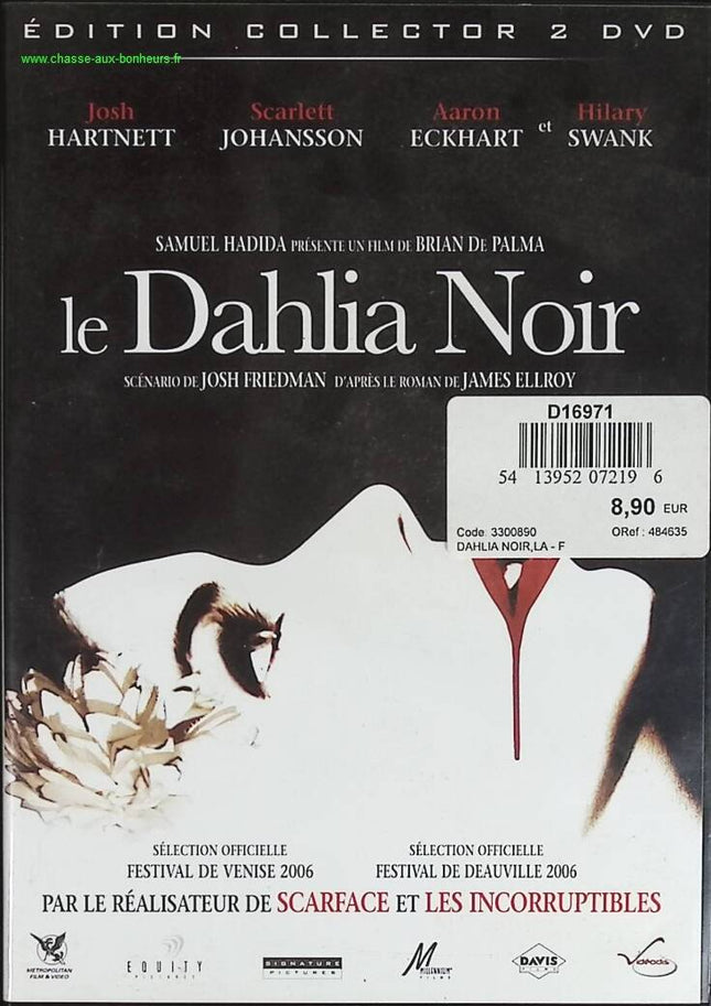 Die schwarze Dahlie – Josh Hartnett, Scarlett Johansson, Hilary Swank, Brian De Palma – Detektiv-Thriller-DVD