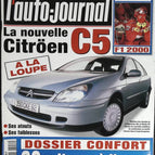 Citroën C5 - L'auto journal - n° 558 - 2000 - magazine review - car