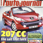207 CC - L'auto journal - n° 713 - 2006 - Zeitschriftenbericht - Auto