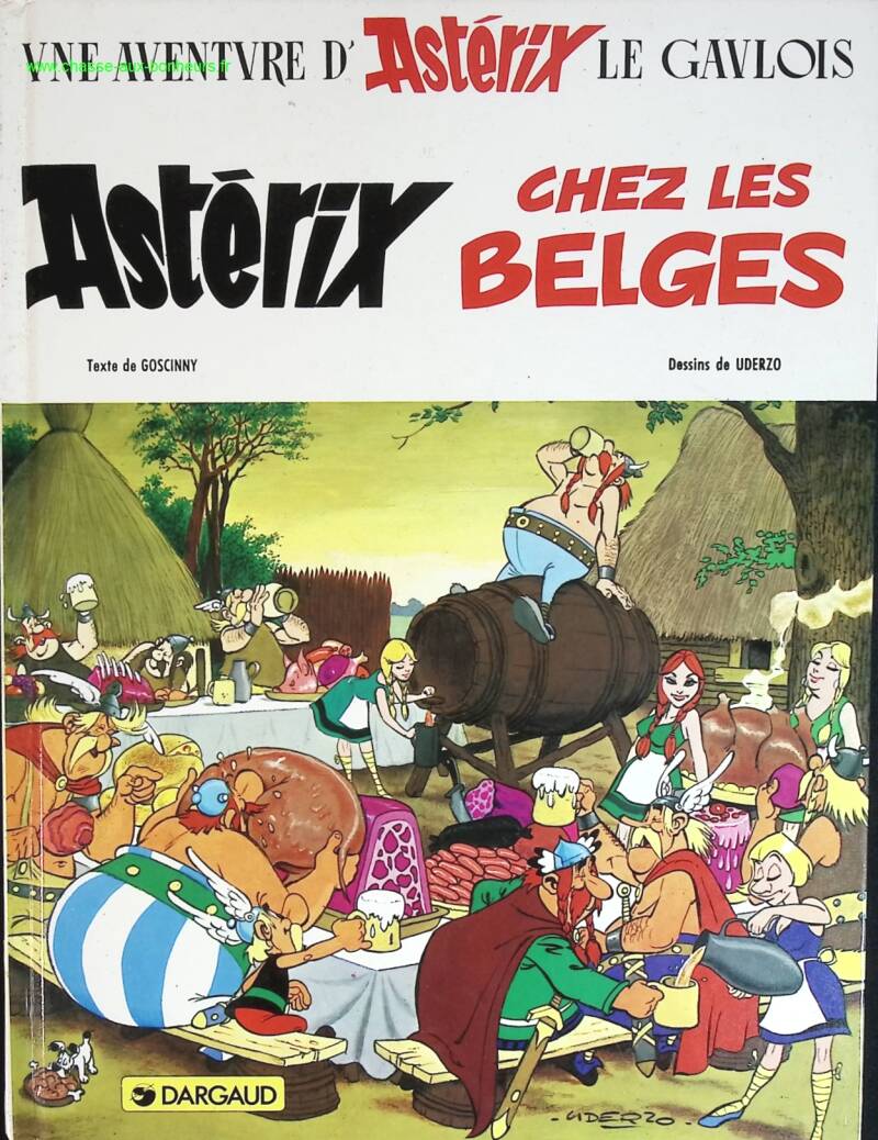 Astérix Chez Les Belges - René Goscinny, Albert Uderzo - livre BD