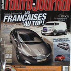 Les françaises au top - L'auto journal - n° 837 - 2011 - revue magazine - voiture