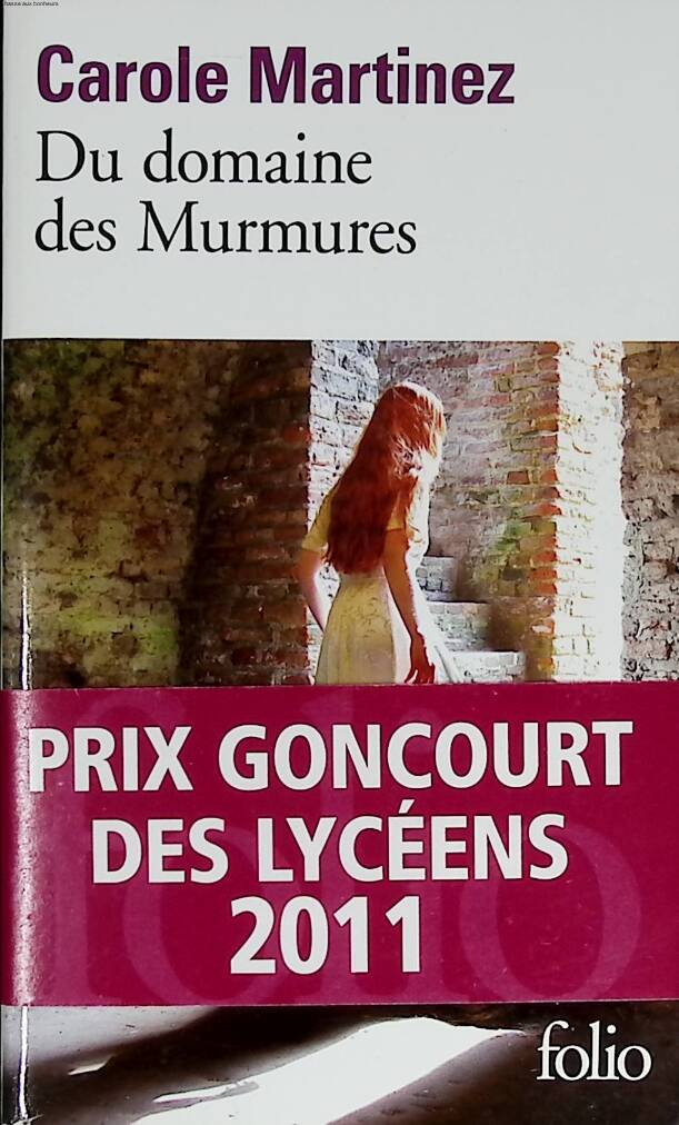 Du domaine des murmures - Carole Martinez - livre