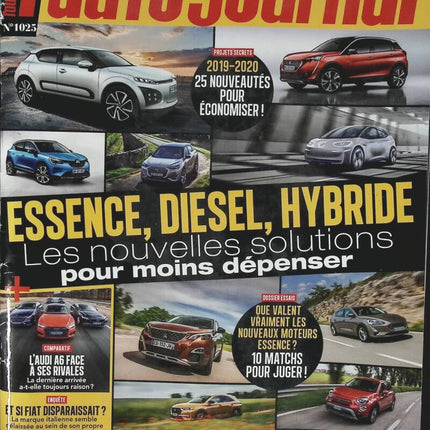 Petrol Diesel Hybrid - L'auto journal - n° 1025 - 2019 - magazine review - car