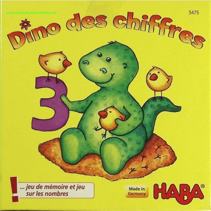 Dino des Chiffres - jeu de société