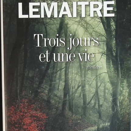 Trois jours et une vie - Pierre Lemaitre - livre
