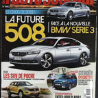 Future Peugeot 508 - L'auto journal - n° 995 - 2017 - magazine review - car