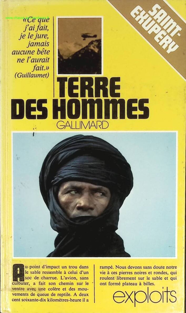 Terre des hommes - Saint exupéry - livre