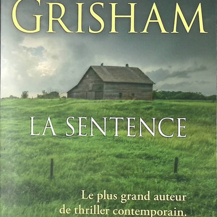 La sentence - John Grisham - livre