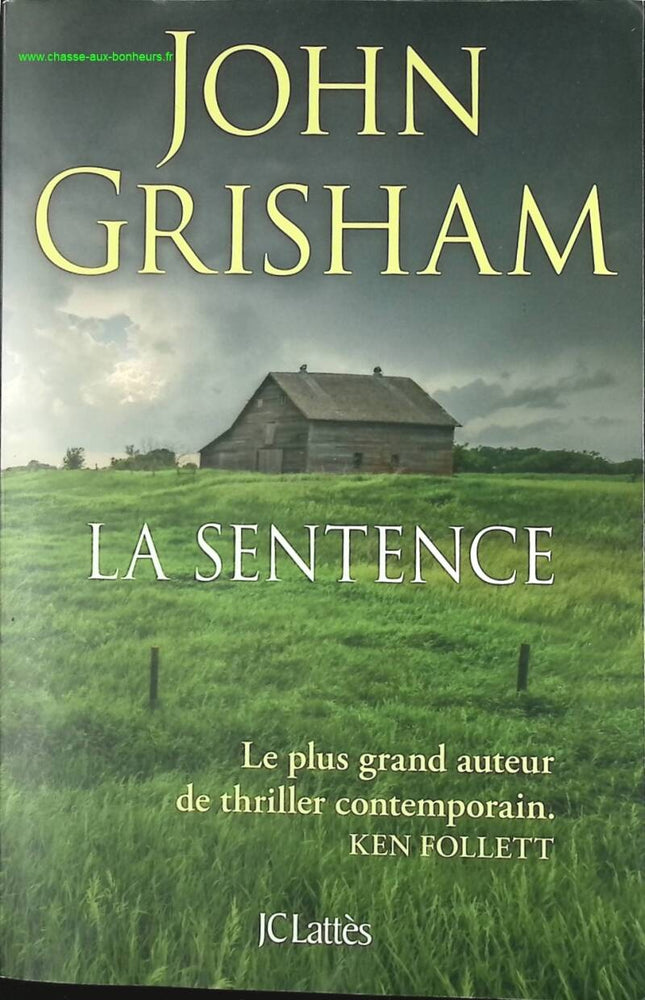 La sentence - John Grisham - livre