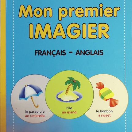 Mon premier IMAGIER Français-Anglais - Muriel Lattay - Livre