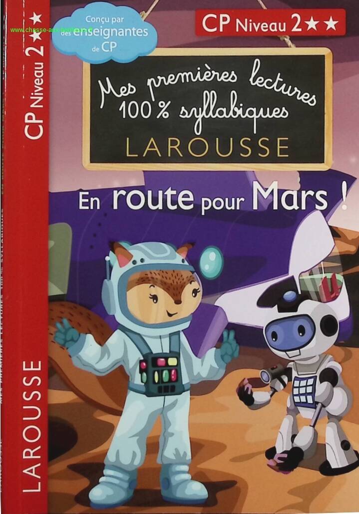 First syllabic readings - On the road to Mars Level 2 - Giulia Levallois - book