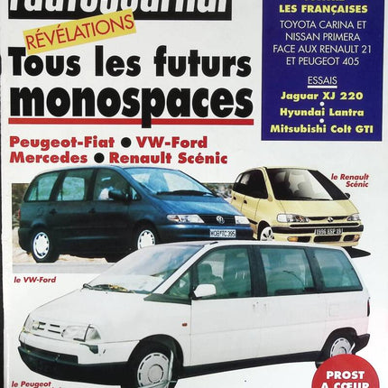 Alle Minivans der Zukunft - L'auto journal - Nr. 19 - 1992 - Zeitschriftenrezension - Auto