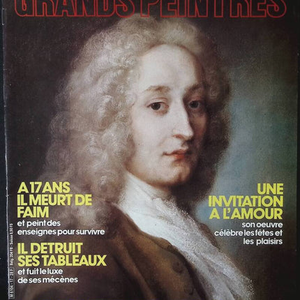 Watteau - Great Painters - No. 17 - magazine review + 4 reproductions - ART painting