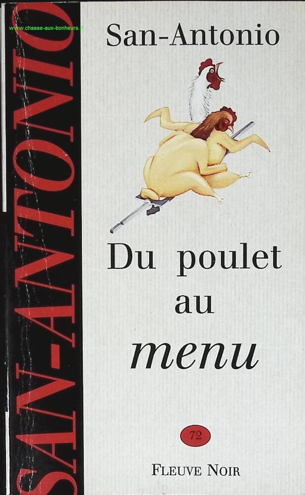 Du Poulet au menu - San-Antonio - livre