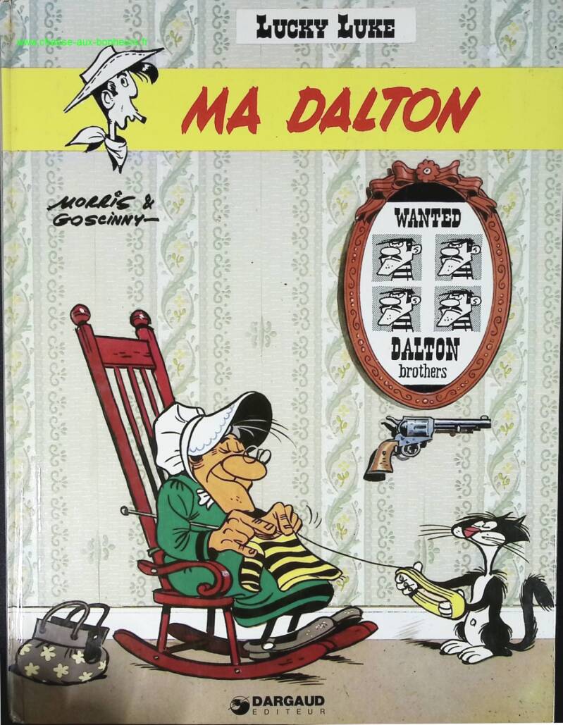 Lucky Luke Tome 7 - Ma Dalton - Morris, René GOSCINNY - livre BD