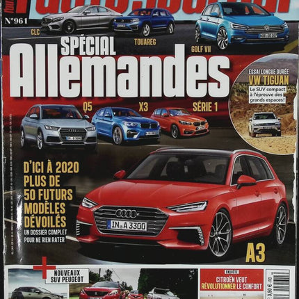 German Special - L'auto journal - n° 961 - 2016 - magazine review - car