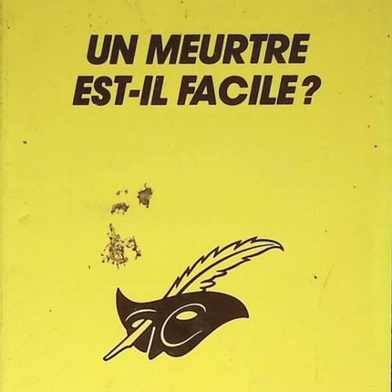 Un Meurtre Est-Il Facile ? - Agatha Christie - 1983 - livre