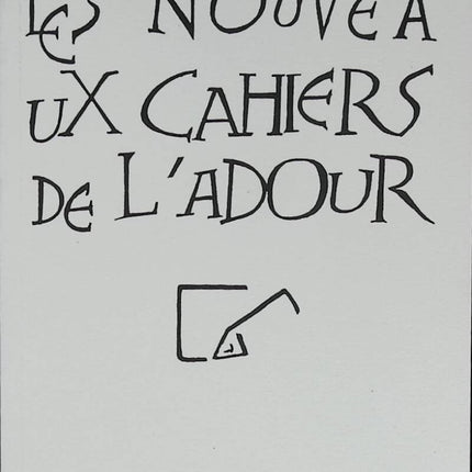 Les nouveaux cahiers de l'Adour N° 41 - COLLECTIF - 2001 - livre